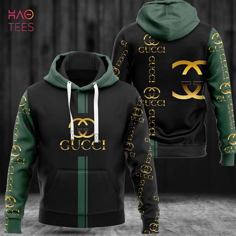 gucci hoodie green